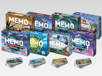 Комплект патриотических настольных игр «Мемо»
