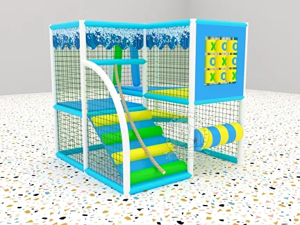 Детский игровой комплекс лабиринт «Морской бриз»